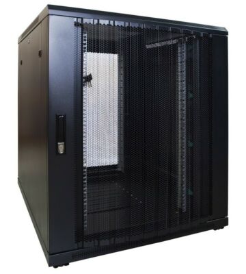 18U serverkast met geperforeerde voordeur 800x1000x1000mm
