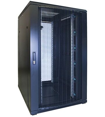 27U serverkast met geperforeerde voordeur 800x1000x1400mm