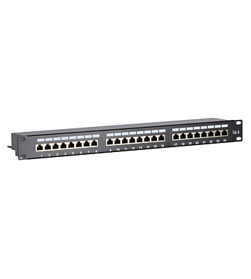 CAT6 FTP 24 poorts patchpaneel
