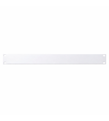 1U 19 inch afdekpaneel - wit
