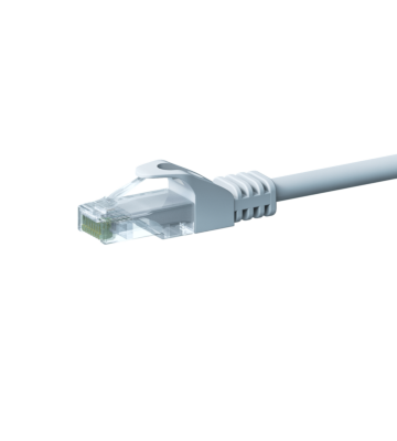 UTP CAT5e patchkabel 20m wit - 100% koper