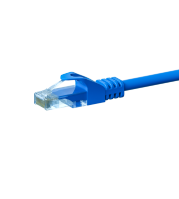 UTP CAT5e patchkabel 7,5m blauw - 100% koper