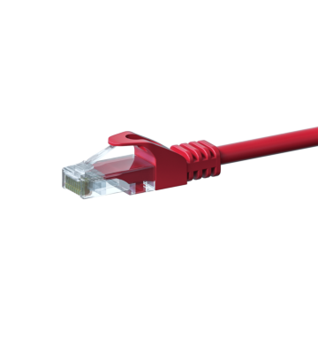 UTP CAT5e patchkabel 20m rood - 100% koper