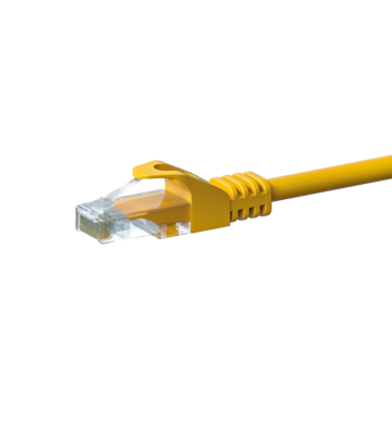 UTP CAT5e patchkabel 20m geel - 100% koper