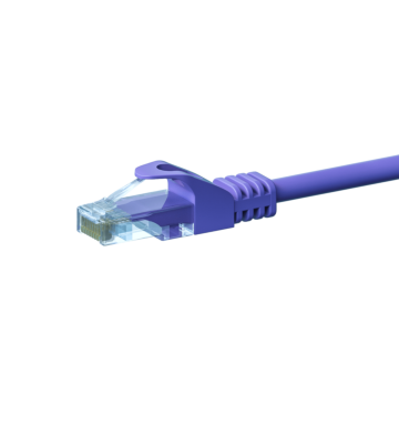UTP CAT5e patchkabel 50m paars - 100% koper