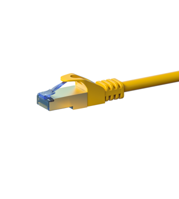 CAT6a S/FTP (PIMF) patchkabel 1m geel