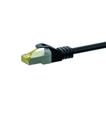 Cat7 S/FTP (PIMF) patchkabel 20m zwart
