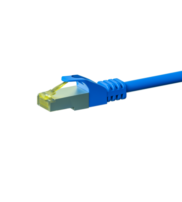 Cat7 S/FTP (PIMF) patchkabel 20m blauw
