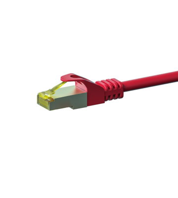 Cat7 S/FTP (PIMF) patchkabel 20m rood