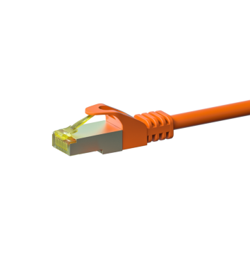 Cat7 S/FTP (PIMF) patchkabel 20m oranje