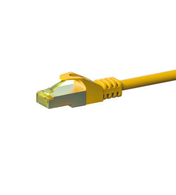 Cat7 S/FTP (PIMF) patchkabel 50m geel