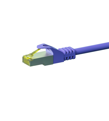 Cat7 S/FTP (PIMF) patchkabel 20m paars