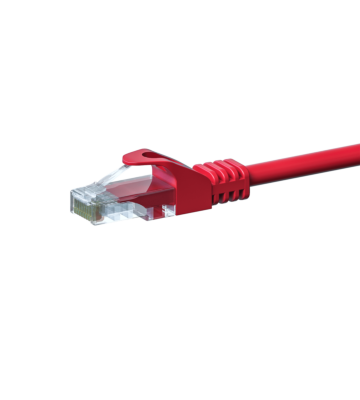 CAT5e UTP patchkabel 20m rood - CCA