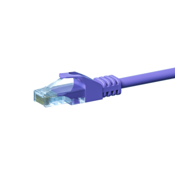 CAT5e UTP patchkabel 20m paars - CCA