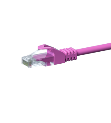 CAT5e UTP patchkabel 20m roze - CCA