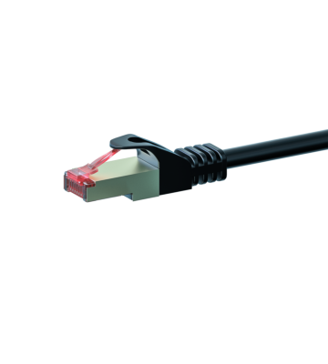 CAT6 S/FTP (PIMF) patchkabel 50m zwart