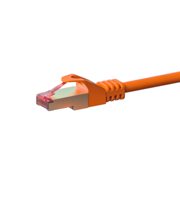 CAT6 S/FTP (PIMF) patchkabel 20m oranje