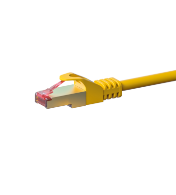CAT6 S/FTP (PIMF) patchkabel 20m geel