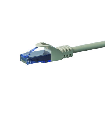 UTP CAT6a patchkabel 10m grijs - 100% koper