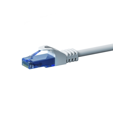 UTP CAT6a patchkabel 7,50m wit - 100% koper