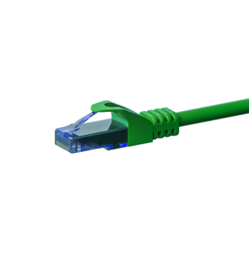 UTP CAT6a patchkabel 7,50m groen - 100% koper