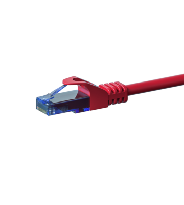 UTP CAT6a patchkabel 3m rood - 100% koper