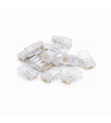 DANICOM UTP CAT6a RJ45 Connector - voor stugge kern - 10 stuks