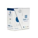 Danicom CAT6a U/UTP kabel stug LSZH rol van 50 meter   blauw (DC UTP6A 50S ECA