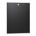 12U zijpaneel voor 10" serverkasten - 450mm diep met slot