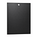 6U zijpaneel voor 10" serverkasten - 450mm diep met slot