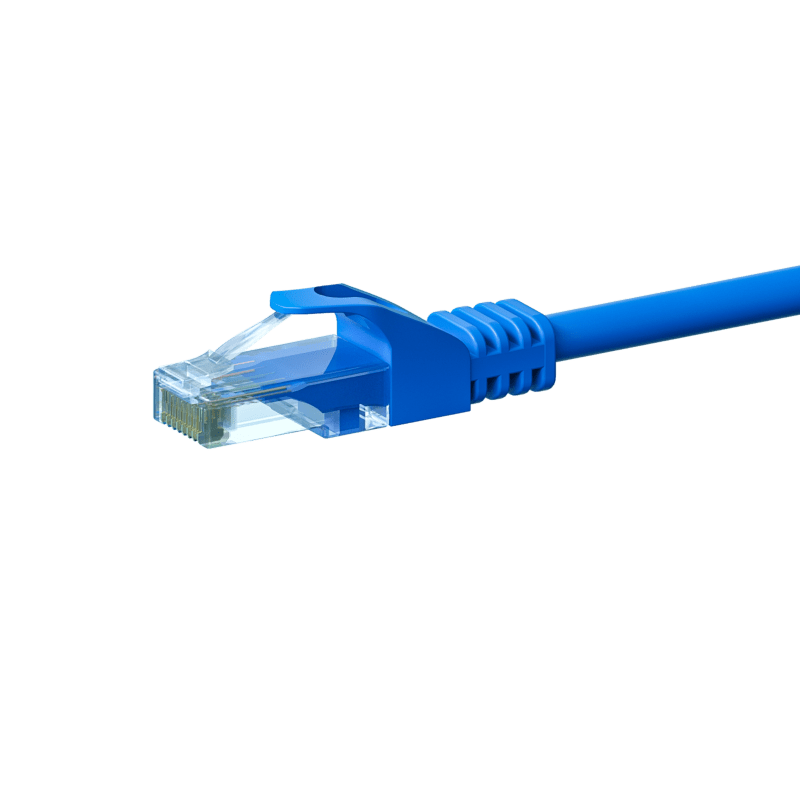 CAT6 UTP patchkabel 2m blauw   - CCA