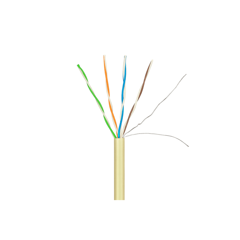 Danicom CAT6 S/FTP 305m buitenkabel op rol soepel zwart CCA, POE, Ethernet, LAN, Patch Kabel, Datakabel, RJ45 - voor Serverkast, Switches, Router, Modems