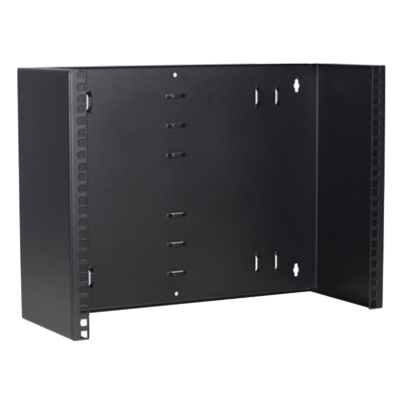 8U wall mount bracket, zonder scharnieren, 180mm diep