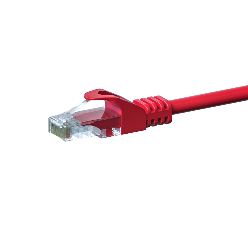 CAT5e UTP patchkabel 5m rood - CCA