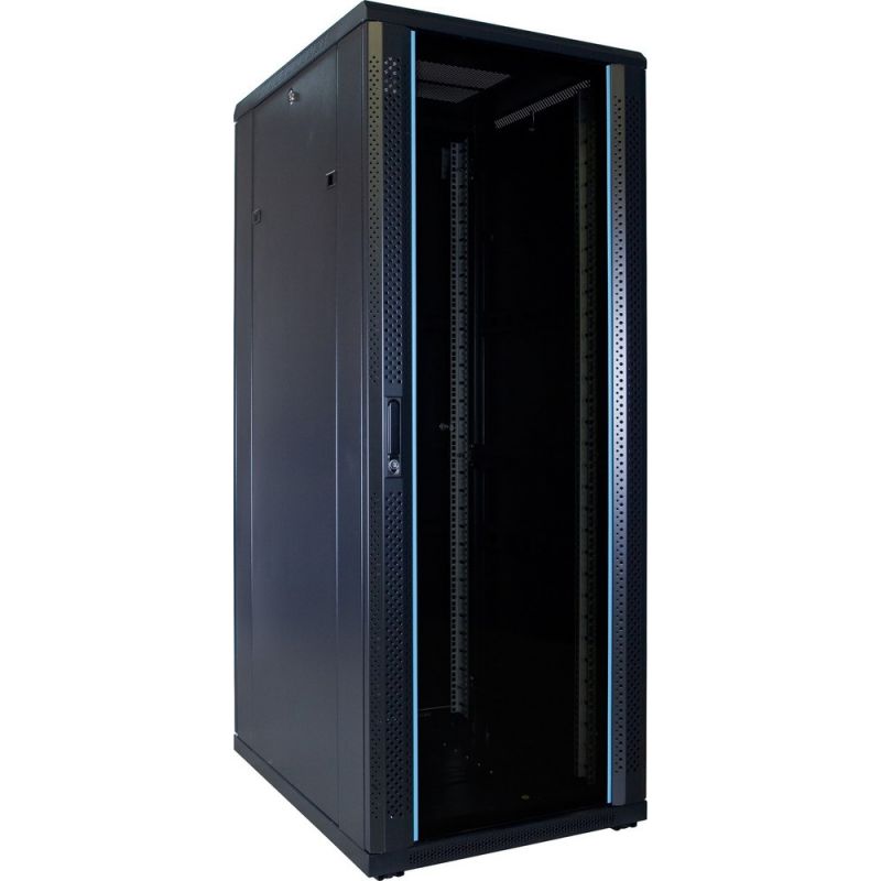 32U serverkast met glazen voordeur 600x800x1600mm