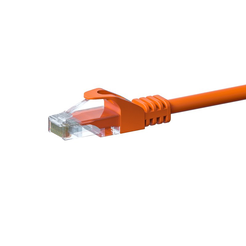 UTP CAT5e patchkabel 1,50m oranje - 100% koper