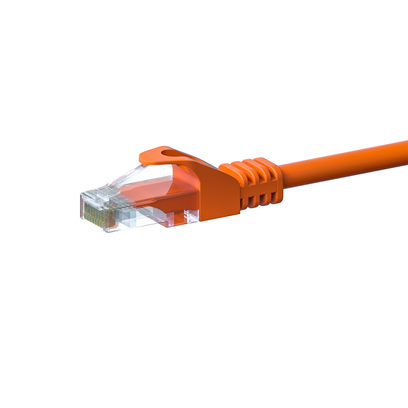 UTP CAT5e patchkabel 5m oranje - 100% koper