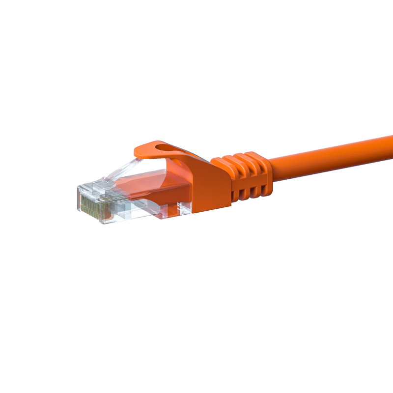 UTP CAT5e patchkabel 5m oranje - 100% koper