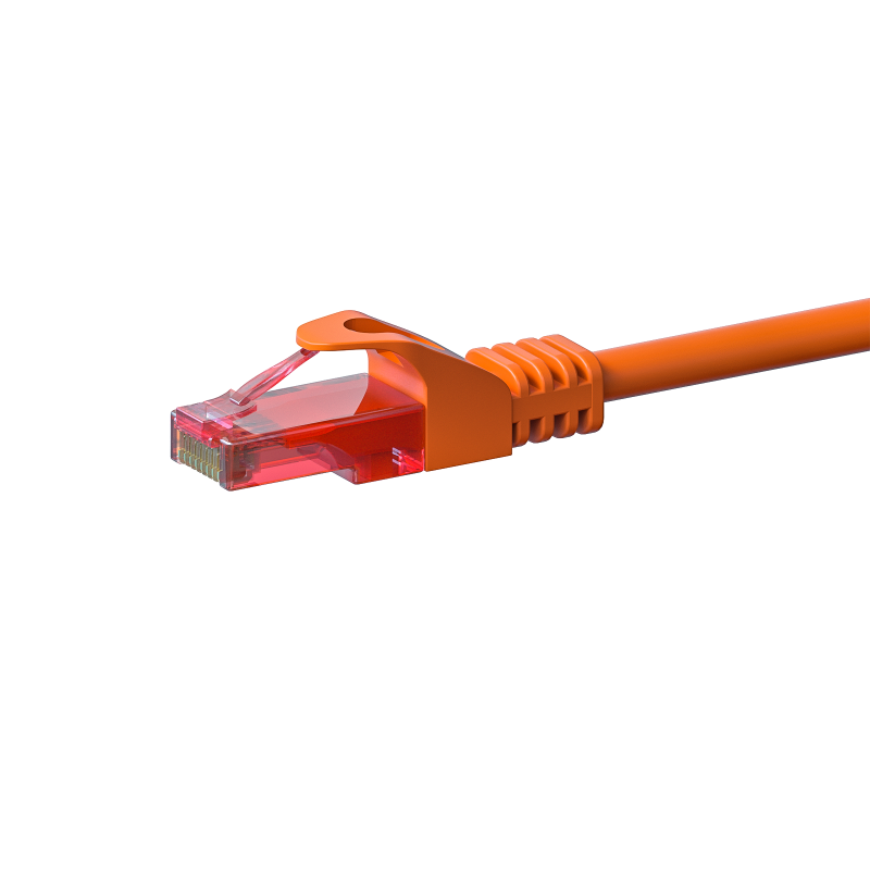 UTP CAT6 patchkabel 1m oranje - 100% koper