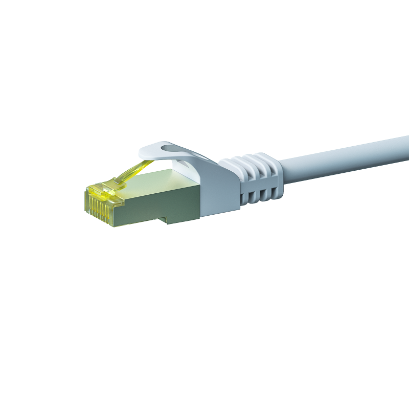 Cat7 S/FTP (PIMF) patchkabel 20m wit