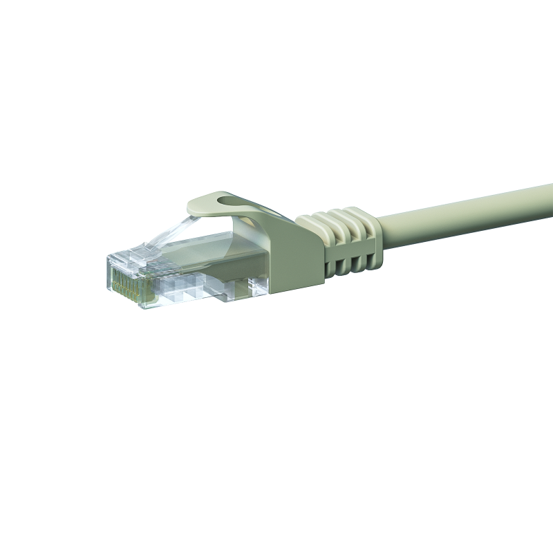 CAT5e UTP patchkabel 10m grijs - CCA