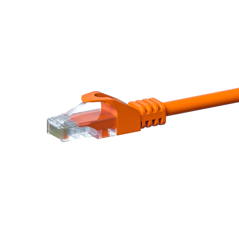 CAT5e UTP patchkabel 0,50m oranje - CCA