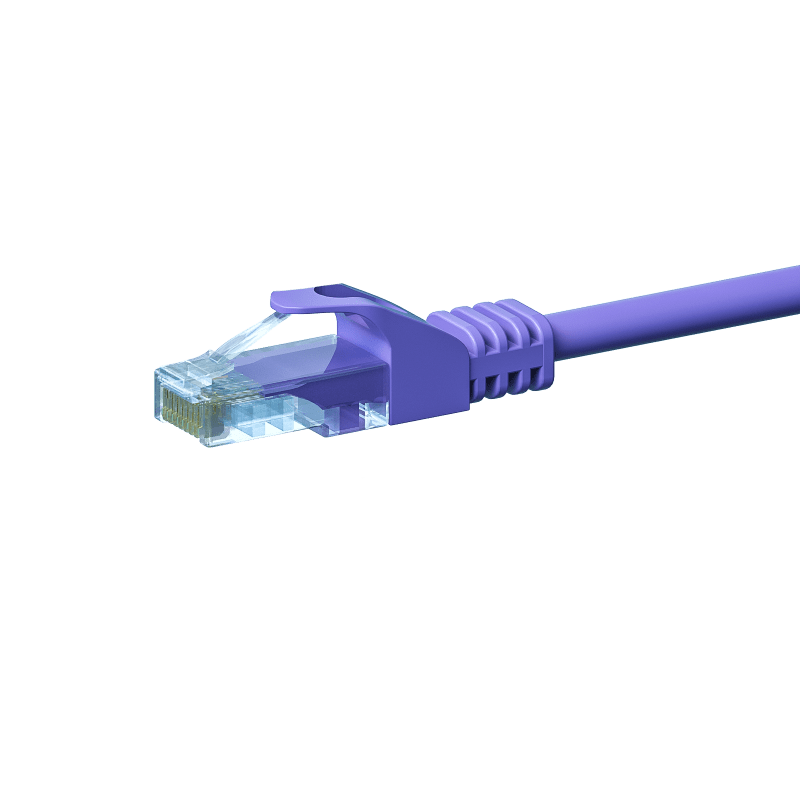 CAT5e UTP patchkabel 1,50m paars - CCA