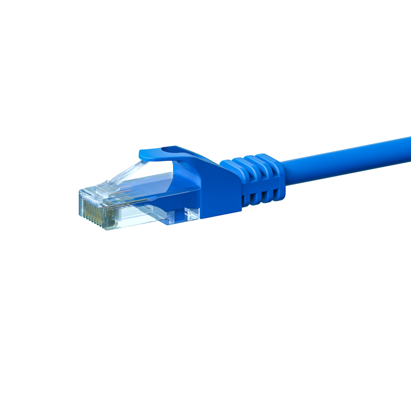 CAT6 UTP patchkabel 2m blauw   - CCA