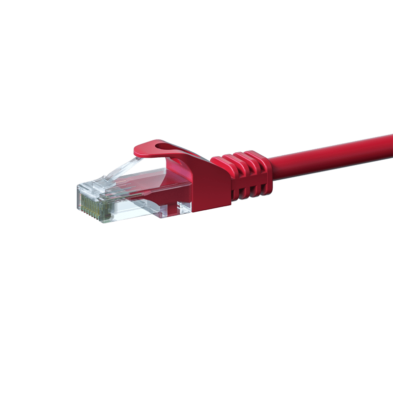 CAT6 UTP patchkabel 2m rood   - CCA