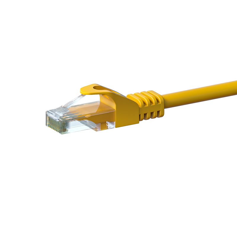 CAT6 UTP patchkabel 3m geel   - CCA