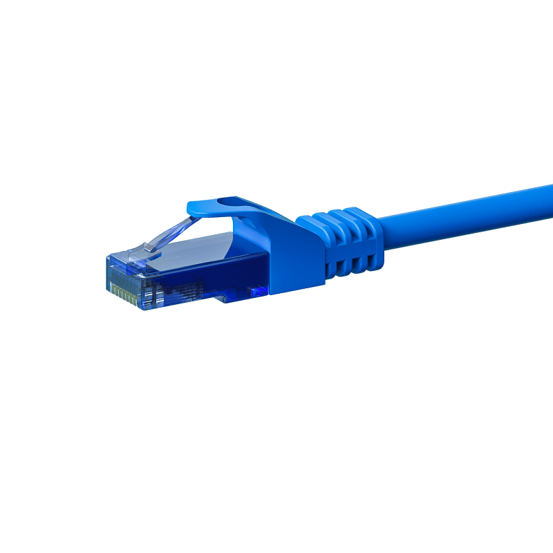 UTP CAT6a patchkabel 30m blauw - 100% koper