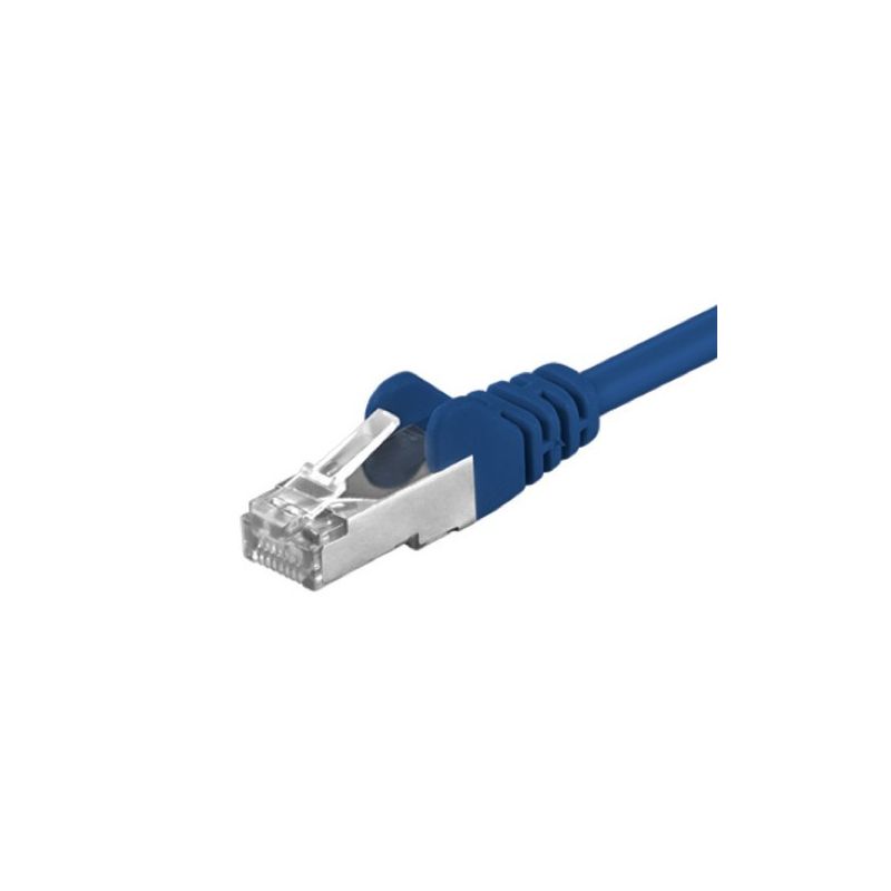 CAT5e FTP patchkabel 1,50m blauw