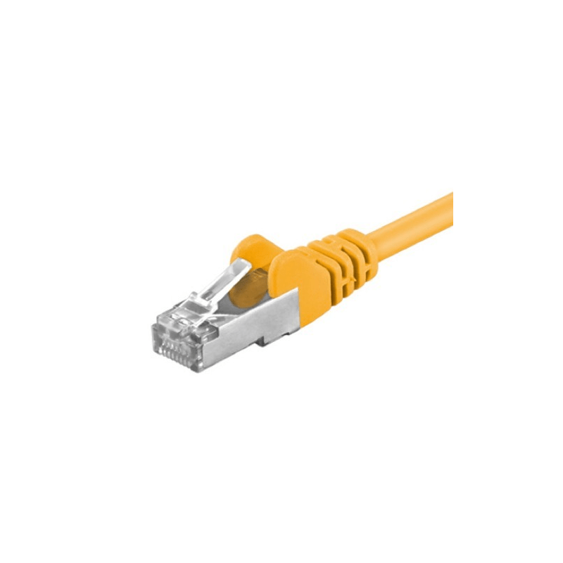 CAT5e FTP patchkabel 25m geel