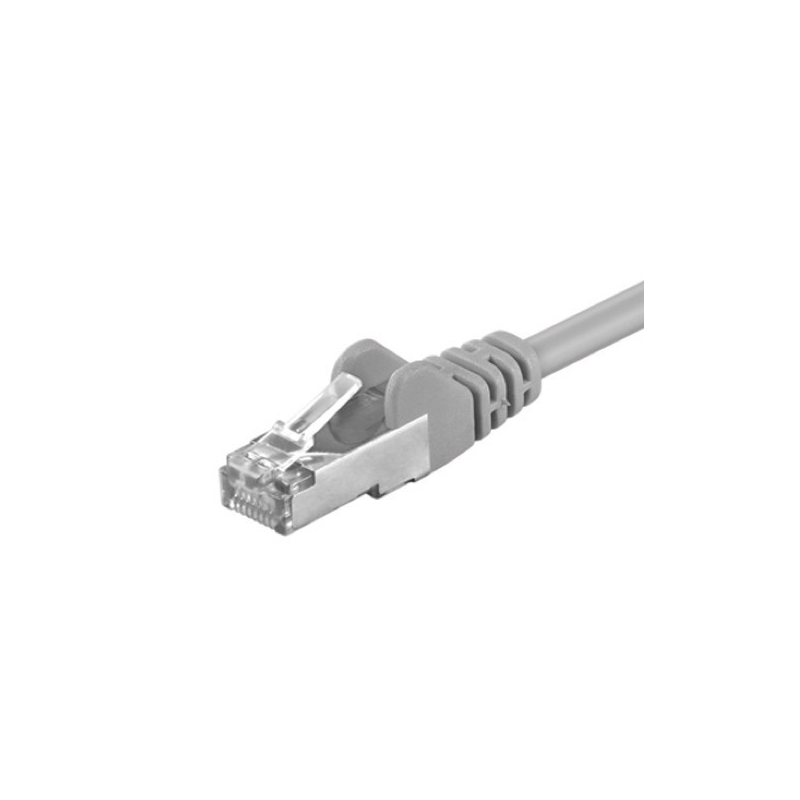 CAT5e FTP patchkabel 0,25m grijs